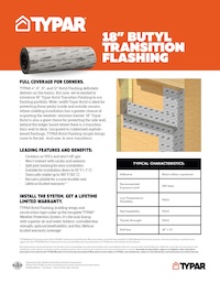 Download TYPAR Butyl Transition Sell Sheet